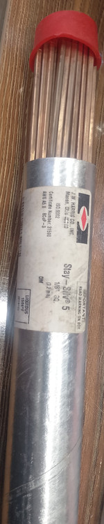 سیم جوش نقره پنج درصد هریس